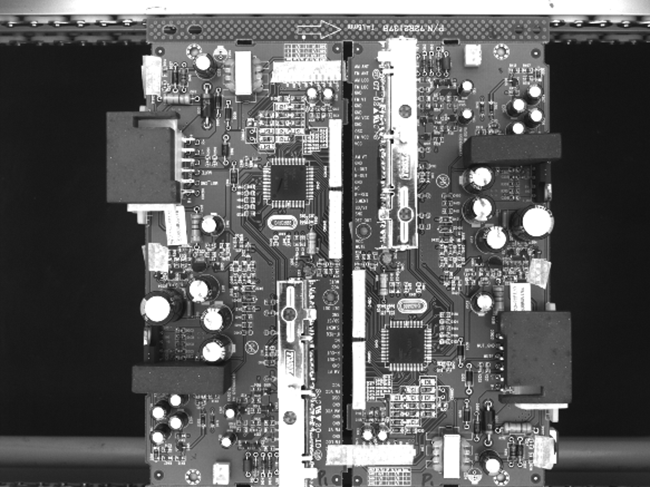 Visual inspection before the furnace of the circuit board production line